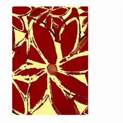 Flowery Fire Large Garden Flag (two Sides) by Janetaudreywilson