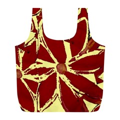 Flowery Fire Full Print Recycle Bag (l) by Janetaudreywilson