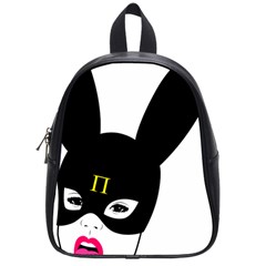 Bunny Girl Mask School Bag (small) by infopablo00