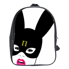 Bunny Girl Mask School Bag (xl) by infopablo00