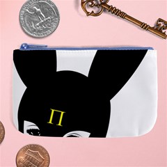 Bunny Girl Mask Large Coin Purse by infopablo00