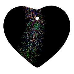 Galaxy Space Ornament (heart)