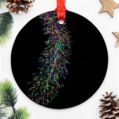 Galaxy Space Ornament (round) by Sabelacarlos