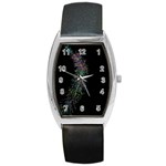 Galaxy Space Barrel Style Metal Watch Front