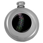 Galaxy Space Round Hip Flask (5 oz) Front