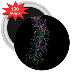 Galaxy Space 3  Magnets (100 Pack) by Sabelacarlos