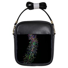 Galaxy Space Girls Sling Bag by Sabelacarlos