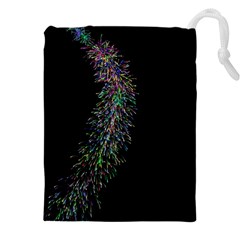 Galaxy Space Drawstring Pouch (4xl) by Sabelacarlos