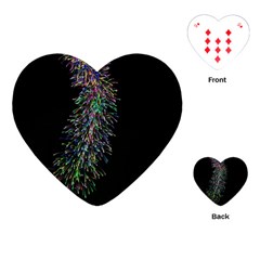 Galaxy Space Playing Cards Single Design (heart)