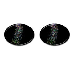 Galaxy Space Cufflinks (oval) by Sabelacarlos