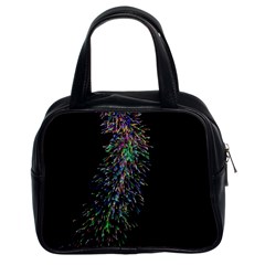 Galaxy Space Classic Handbag (two Sides) by Sabelacarlos