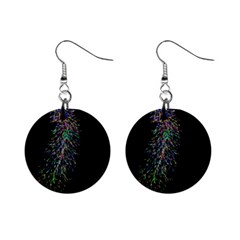 Galaxy Space Mini Button Earrings by Sabelacarlos