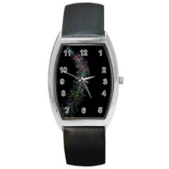 Galaxy Space Barrel Style Metal Watch by Sabelacarlos