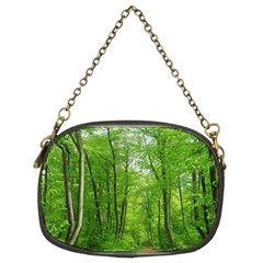 In The Forest The Fullness Of Spring, Green, Chain Purse (two Sides) by MartinsMysteriousPhotographerShop