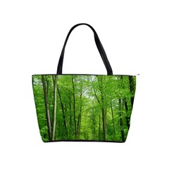 In The Forest The Fullness Of Spring, Green, Classic Shoulder Handbag by MartinsMysteriousPhotographerShop