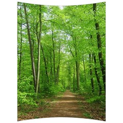 In The Forest The Fullness Of Spring, Green, Back Support Cushion by MartinsMysteriousPhotographerShop