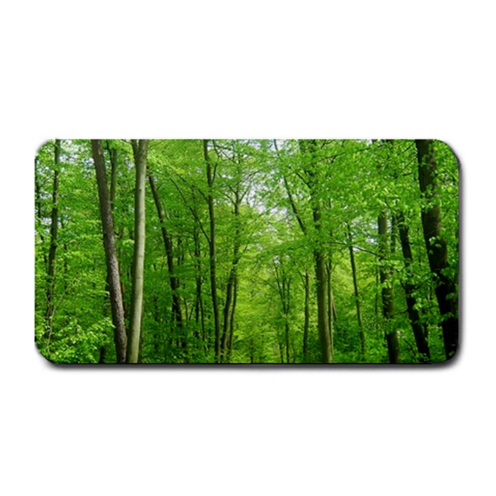 In the forest the fullness of spring, green, Medium Bar Mats