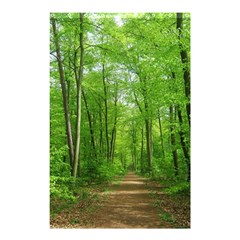 In The Forest The Fullness Of Spring, Green, Shower Curtain 48  X 72  (small)  by MartinsMysteriousPhotographerShop