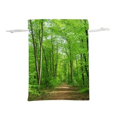 In The Forest The Fullness Of Spring, Green, Lightweight Drawstring Pouch (s) by MartinsMysteriousPhotographerShop