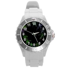 Heart Round Plastic Sport Watch (l) by Sabelacarlos