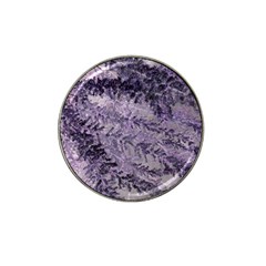 Flowers Branches Purple Hat Clip Ball Marker (4 Pack)