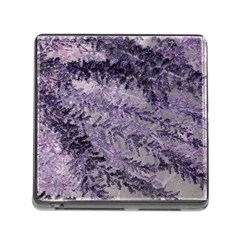 Flowers Branches Purple Memory Card Reader (square 5 Slot) by DinkovaArt