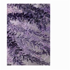 Flowers Branches Purple Large Garden Flag (two Sides) by DinkovaArt