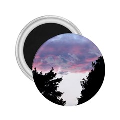 Colorful Overcast, Pink,violet,gray,black 2 25  Magnets by MartinsMysteriousPhotographerShop