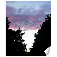 Colorful Overcast, Pink,violet,gray,black Canvas 16  X 20  by MartinsMysteriousPhotographerShop