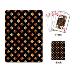 Geometric Diamond Tile Playing Cards Single Design (rectangle) by tmsartbazaar