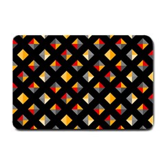 Geometric Diamond Tile Small Doormat  by tmsartbazaar