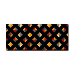 Geometric Diamond Tile Hand Towel by tmsartbazaar