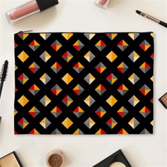 Geometric Diamond Tile Cosmetic Bag (xl) by tmsartbazaar