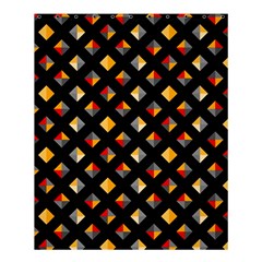 Geometric Diamond Tile Shower Curtain 60  X 72  (medium)  by tmsartbazaar