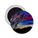 Sunset Landscape Scene, San Juan Province, Argentina003 2.25  Magnets Front