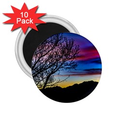 Sunset Landscape Scene, San Juan Province, Argentina003 2 25  Magnets (10 Pack)  by dflcprintsclothing