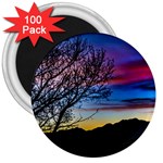 Sunset Landscape Scene, San Juan Province, Argentina003 3  Magnets (100 pack) Front