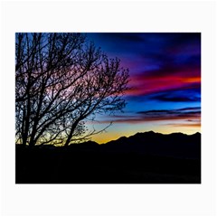 Sunset Landscape Scene, San Juan Province, Argentina003 Small Glasses Cloth by dflcprintsclothing