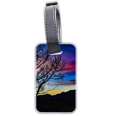 Sunset Landscape Scene, San Juan Province, Argentina003 Luggage Tag (two Sides) by dflcprintsclothing