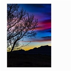 Sunset Landscape Scene, San Juan Province, Argentina003 Small Garden Flag (two Sides) by dflcprintsclothing