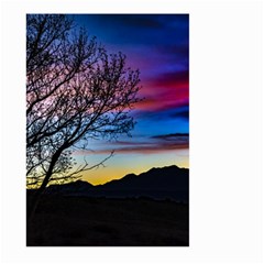 Sunset Landscape Scene, San Juan Province, Argentina003 Large Garden Flag (two Sides) by dflcprintsclothing