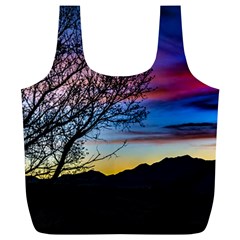 Sunset Landscape Scene, San Juan Province, Argentina003 Full Print Recycle Bag (xl) by dflcprintsclothing