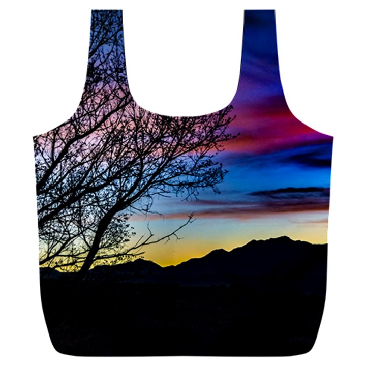 Sunset Landscape Scene, San Juan Province, Argentina003 Full Print Recycle Bag (XXL)