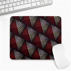 Abstract Zigzag Motif Large Mousepads by tmsartbazaar