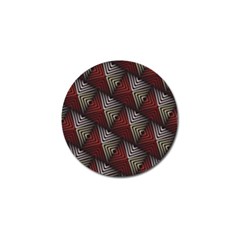 Abstract Zigzag Motif Golf Ball Marker (4 Pack) by tmsartbazaar