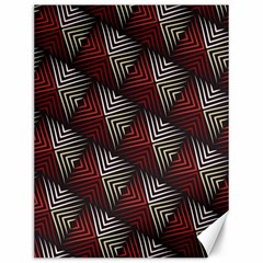 Abstract Zigzag Motif Canvas 12  X 16  by tmsartbazaar