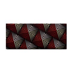 Abstract Zigzag Motif Hand Towel by tmsartbazaar