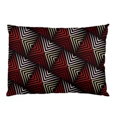 Abstract Zigzag Motif Pillow Case by tmsartbazaar