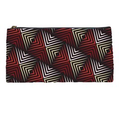 Abstract Zigzag Motif Pencil Case by tmsartbazaar