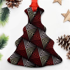 Abstract Zigzag Motif Ornament (christmas Tree)  by tmsartbazaar